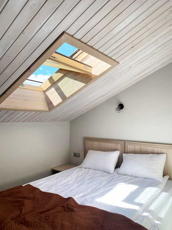 Natuurlijke ventilatie door dakraam